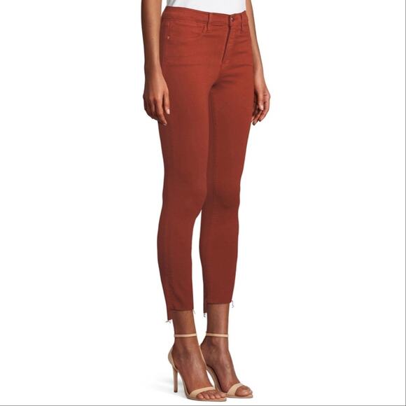 NWT FRAME Le High Skinny Jeans Raw Stagger Hem 24 - Picture 3 of 14